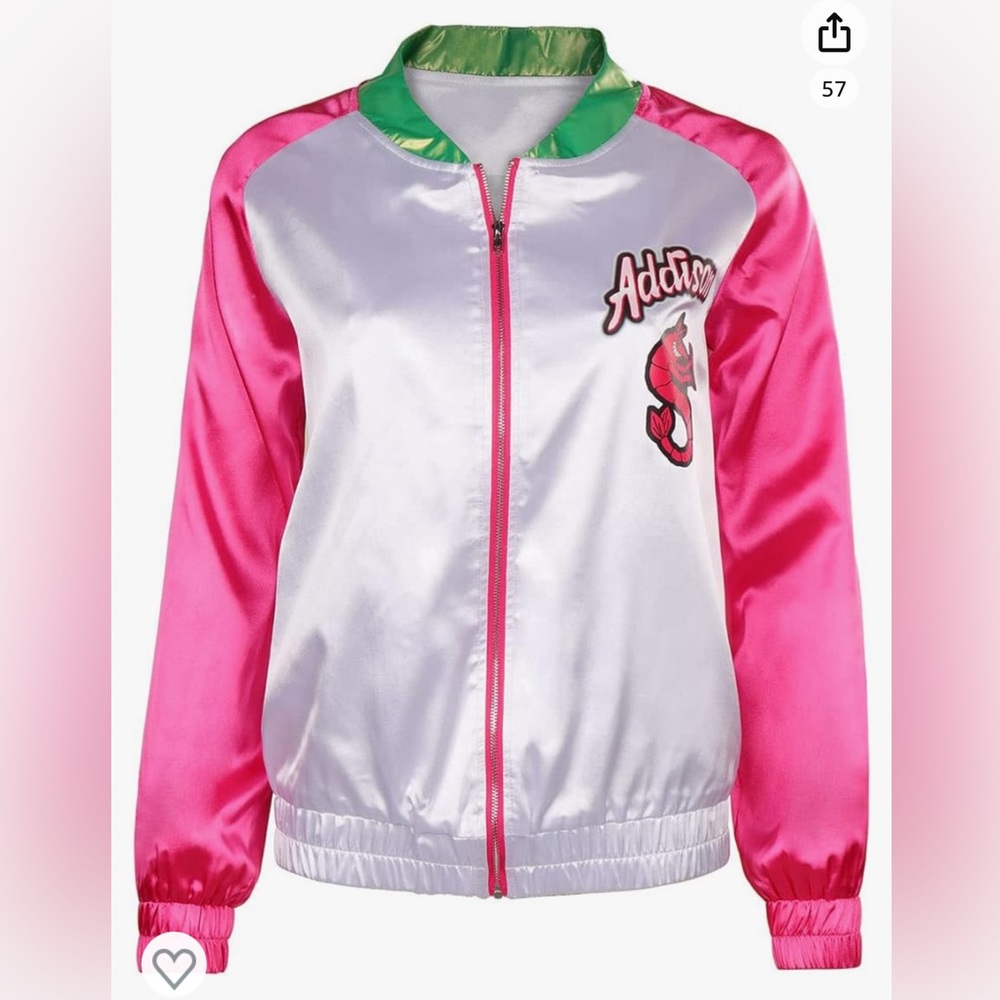Addison Costume from Zombies- Adult Addison Cheerleader Costume Jacket